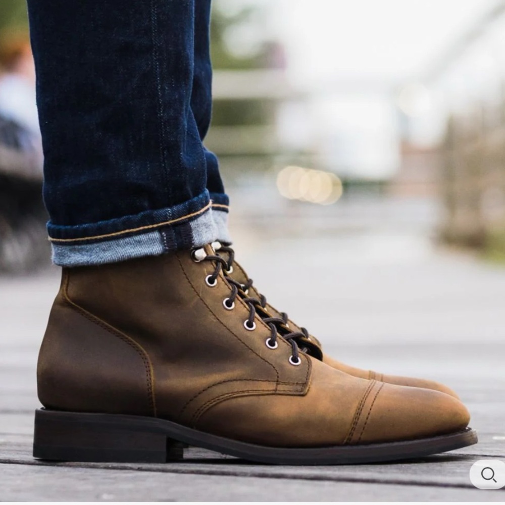 Thursday Captain Boots size 7 Wide Men’s in almost new condition